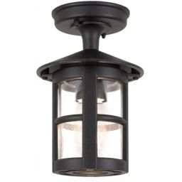 Elstead Lighting Hereford lampa podsufitowa zewnętrzna 1x60 W czarna BL21A-BLACK