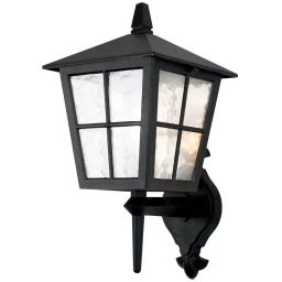 Elstead Lighting Canterbury kinkiet zewnętrzny 1x60 W czarny BL46M-BLACK