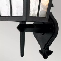 Elstead Lighting Canterbury kinkiet zewnętrzny 1x60 W czarny BL46M-BLACK