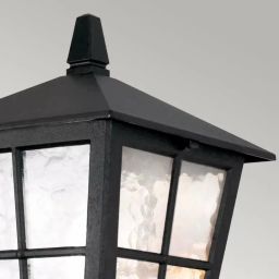 Elstead Lighting Canterbury kinkiet zewnętrzny 1x60 W czarny BL46M-BLACK