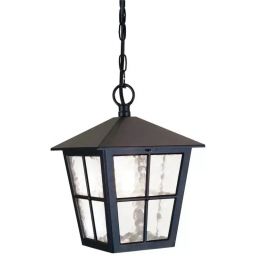 Elstead Lighting Canterbury lampa wisząca 1x60 W czarna BL48M-BLACK
