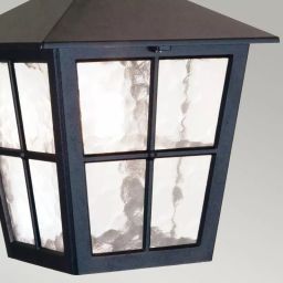 Elstead Lighting Canterbury lampa wisząca 1x60 W czarna BL48M-BLACK