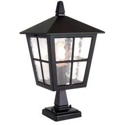 Elstead Lighting Canterbury lampa stojąca zewnętrzna 1x60 W czarna BL50M-BLACK