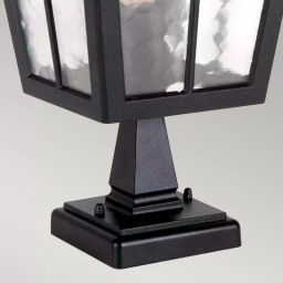 Elstead Lighting Canterbury lampa stojąca zewnętrzna 1x60 W czarna BL50M-BLACK