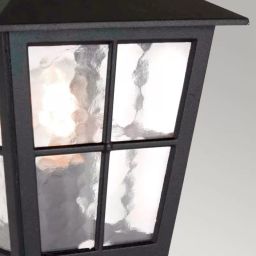 Elstead Lighting Canterbury lampa stojąca zewnętrzna 1x60 W czarna BL50M-BLACK