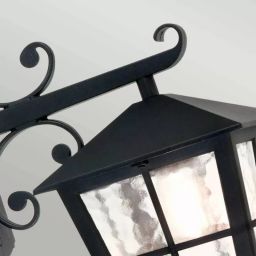 Elstead Lighting Canterbury kinkiet zewnętrzny 1x60 W czarny BL52M-BLACK