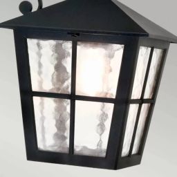 Elstead Lighting Canterbury kinkiet zewnętrzny 1x60 W czarny BL52M-BLACK