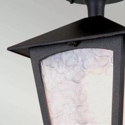 Elstead Lighting York lampa podsufitowa zewnętrzna 1x60 W czarna BL6A-BLACK