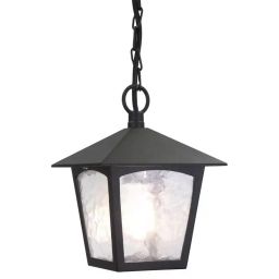 Elstead Lighting York lampa wisząca 1x60 W czarna BL6B-BLACK