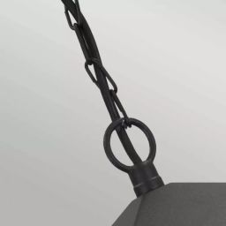 Elstead Lighting York lampa wisząca 1x60 W czarna BL6B-BLACK
