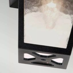 Elstead Lighting York lampa podsufitowa zewnętrzna 1x60 W czarna BL6C-BLACK