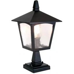 Elstead Lighting York lampa stojąca zewnętrzna 1x60 W czarna BL7-BLACK