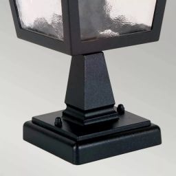 Elstead Lighting York lampa stojąca zewnętrzna 1x60 W czarna BL7-BLACK