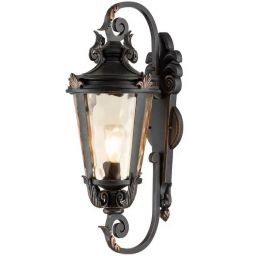 Elstead Lighting Baltimore kinkiet zewnętrzny 1x60 W czarny BT1-L