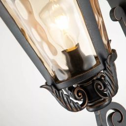 Elstead Lighting Baltimore kinkiet zewnętrzny 1x60 W czarny BT1-L