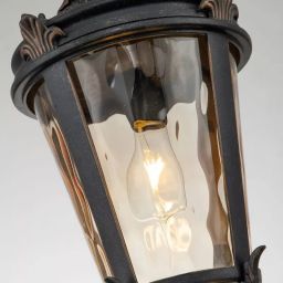 Elstead Lighting Baltimore lampa wisząca 1x60 W postarzany brąz BT8-M