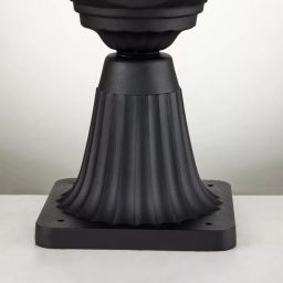 Elstead Lighting Chicago lampa stojąca zewnętrzna 1x60 W teksturowana czerń CC3-S-BK