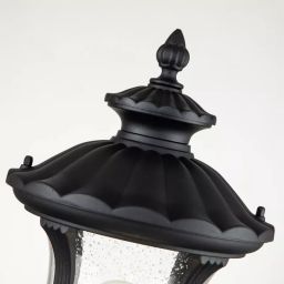 Elstead Lighting Chicago lampa stojąca zewnętrzna 1x60 W teksturowana czerń CC3-S-BK