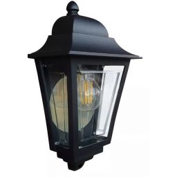 Elstead Lighting Deco Lane kinkiet zewnętrzny 1x60 W czarny DECO-LANE7-BLACK