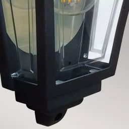 Elstead Lighting Deco Lane kinkiet zewnętrzny 1x60 W czarny DECO-LANE7-BLACK