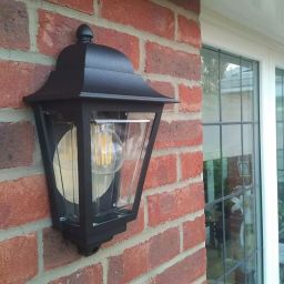 Elstead Lighting Deco Lane kinkiet zewnętrzny 1x60 W czarny DECO-LANE7-BLACK