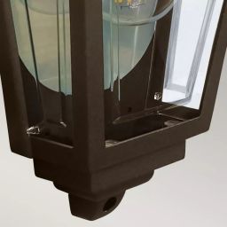 Elstead Lighting Deco Lane kinkiet zewnętrzny 1x60 W brązowy DECO-LANE7-BRONZE