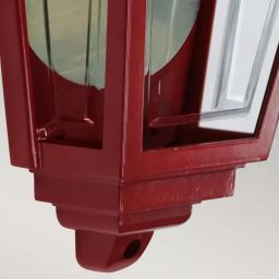 Elstead Lighting Deco Lane kinkiet zewnętrzny 1x60 W czerwony DECO-LANE7-RED