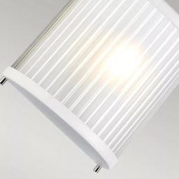Elstead Lighting Corona kinkiet 1x60 W polerowany nikiel/satynowa biel DL-CORONA1-WPN