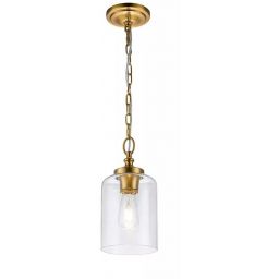 Elstead Lighting Hounslow lampa wisząca 1x60 W miedź FE-HOUNSLOW-P-BB