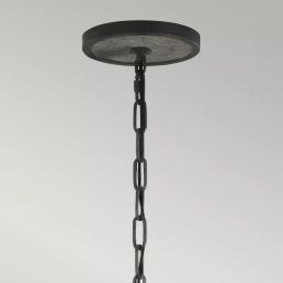 Elstead Lighting Allier lampa wisząca 4x60 W antyczne żelazo, postarzane drewno FE-ALLIER-4P-WW