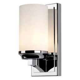 Elstead Lighting Amalia kinkiet 1x3 W polerowany chrom FE-AMALIA1-SBATH