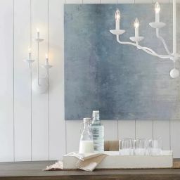 Elstead Lighting Annie kinkiet 3x40 W teksturowana biel FE-ANNIE3-PSW