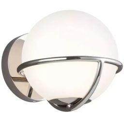 Elstead Lighting Apollo kinkiet 1x3 W polerowany nikiel FE-APOLLO1-PN
