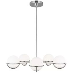 Elstead Lighting Apollo lampa wisząca 5x3 W polerowany nikiel FE-APOLLO5-PN