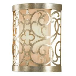 Elstead Lighting Arabesque kinkiet 1x60 W srebrna patyna FE-ARABESQUE1