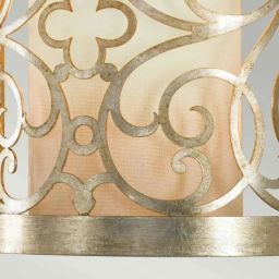 Elstead Lighting Arabesque kinkiet 1x60 W srebrna patyna FE-ARABESQUE1