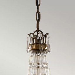 Elstead Lighting Bellini lampa wisząca 6x60 W brązowa FE-BELLINI6