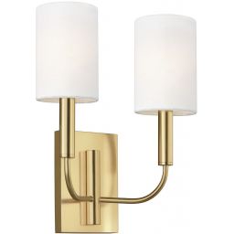 Elstead Lighting Brianna kinkiet 2x60 W mosiądz oksydowany FE-BRIANNA2-BB