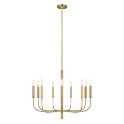 Elstead Lighting Brianna lampa wisząca 9x60 W mosiądz oksydowany FE-BRIANNA9-BB