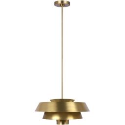 Elstead Lighting Brisbin lampa wisząca 1x60 W mosiądz oksydowany FE-BRISBIN-BB