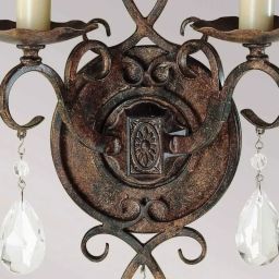 Elstead Lighting Chateau kinkiet 2x60 W brązowy FE-CHATEAU2