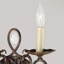 Elstead Lighting Chateau kinkiet 2x60 W brązowy FE-CHATEAU2