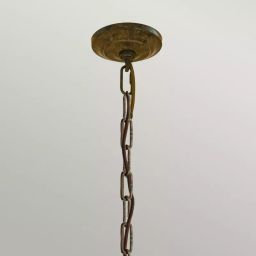 Elstead Lighting Chateau lampa wisząca 6x60 W brązowa FE-CHATEAU6