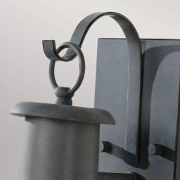 Elstead Lighting Chelsea Harbor kinkiet zewnętrzny 1x60 W szary FE-CHELSEAHBR2