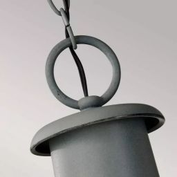 Elstead Lighting Chelsea Harbor lampa wisząca zewnętrzna 1x60 W szara FE-CHELSEAHBR8