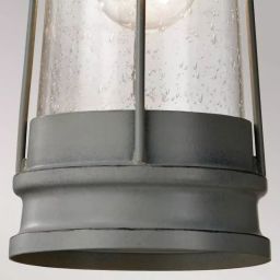 Elstead Lighting Chelsea Harbor lampa wisząca zewnętrzna 1x60 W szara FE-CHELSEAHBR8
