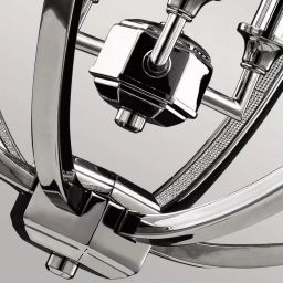 Elstead Lighting Corinne lampa wisząca 3x60 W nikiel FE-CORINNE-3P-M
