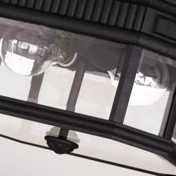 Elstead Lighting Cotswold Lane plafon zewnętrzny 2x60 W czarna FE-COTSLN-F-BK