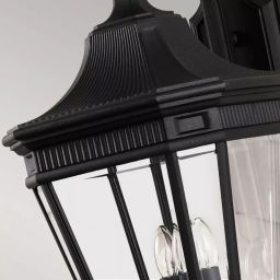 Elstead Lighting Cotswold Lane kinkiet zewnętrzny 1x60 W czarny FE-COTSLN2-L-BK