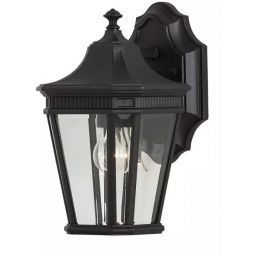 Elstead Lighting Cotswold Lane kinkiet zewnętrzny 1x60 W czarny FE-COTSLN2-S-BK